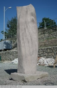 Elevazione spirituale, 2012, Shushu, Repubblica di Nagorno, Armemia, Basalto, cm 250